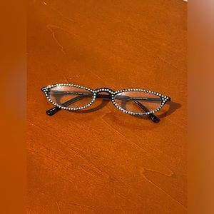 Jimmy Crystal Black-Blue Sadie Fully Crystallized Readers GL787 + 150